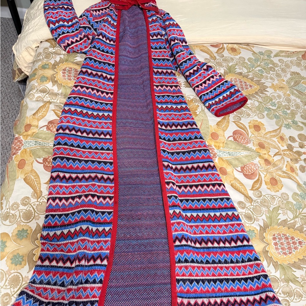 Rasurel International Sportswear  Hooded Sweater Coat Vintage French Clothing
